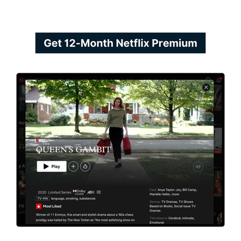 Netflix Premium Code (12-Month/$35, Guaranteed)