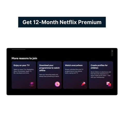 Netflix Premium Code (12-Month/$35, Guaranteed)