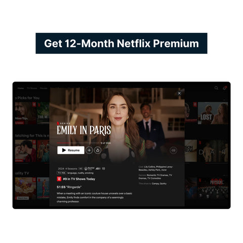 Netflix Premium Code (12-Month/$35, Guaranteed)