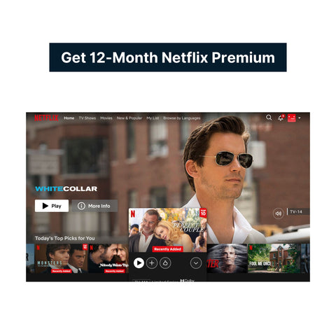 Netflix Premium Code (12-Month/$35, Guaranteed)