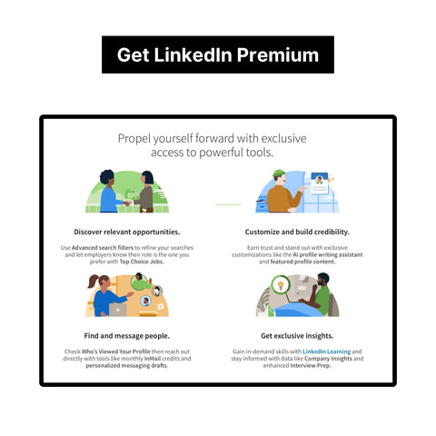 Linkedin Premium Upgrade Code (6-Month/$59, Guaranteed)