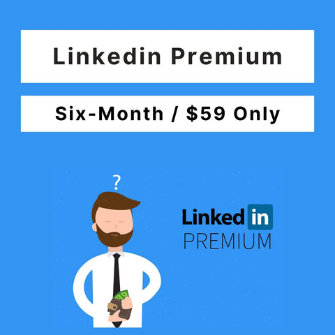 Linkedin Premium Upgrade Code (6-Month/$59, Guaranteed)