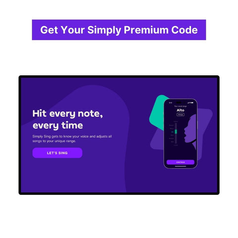 Simply Sing Premium Code (One-Year/$59, Guaranteed)