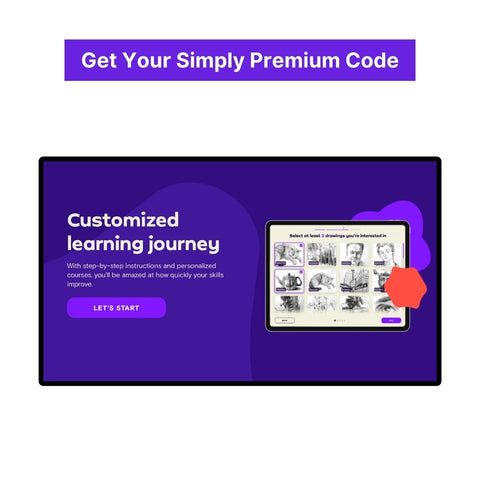 Simply Draw Premium Code (One-Year/$59, Guaranteed)