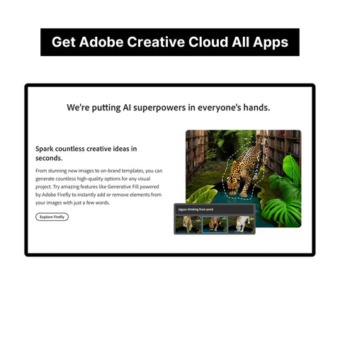 Adobe Creative Cloud Premium Code (One-Year/$159, Guaranteed)