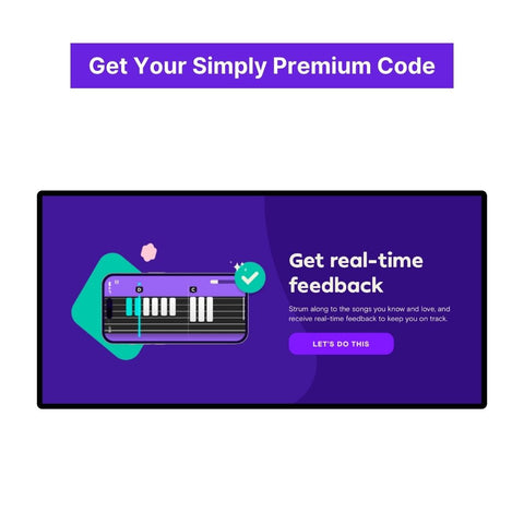 Simply Guitar Premium Code (One-Year/$59, Guaranteed)