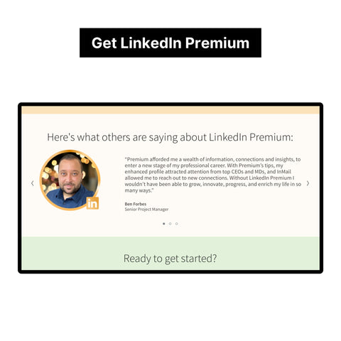 Linkedin Premium Upgrade Code (6-Month/$59, Guaranteed)