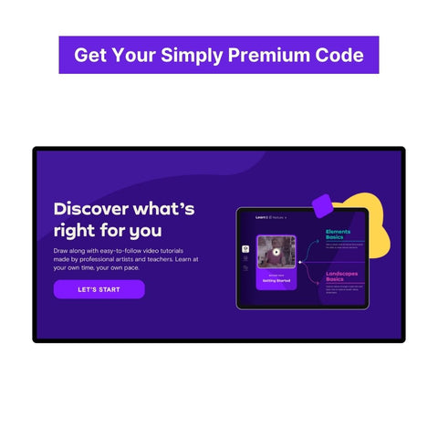 Simply Draw Premium Code (One-Year/$59, Guaranteed)