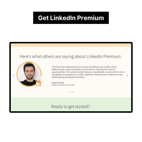 Linkedin Premium Upgrade Code (6-Month/$59, Guaranteed)