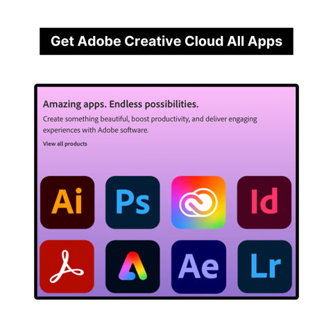 Adobe Creative Cloud Premium Code (One-Year/$159, Guaranteed)